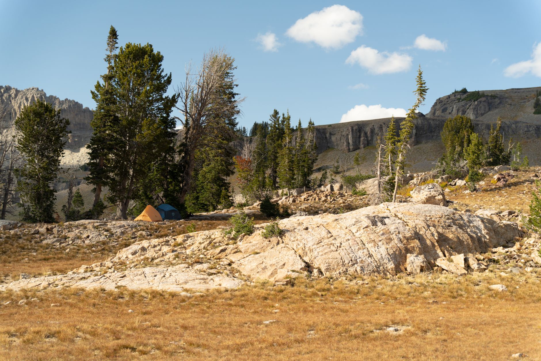 Camping — illustrative