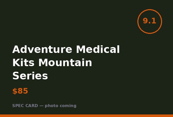 Adventure Medical Kits Mountain Series