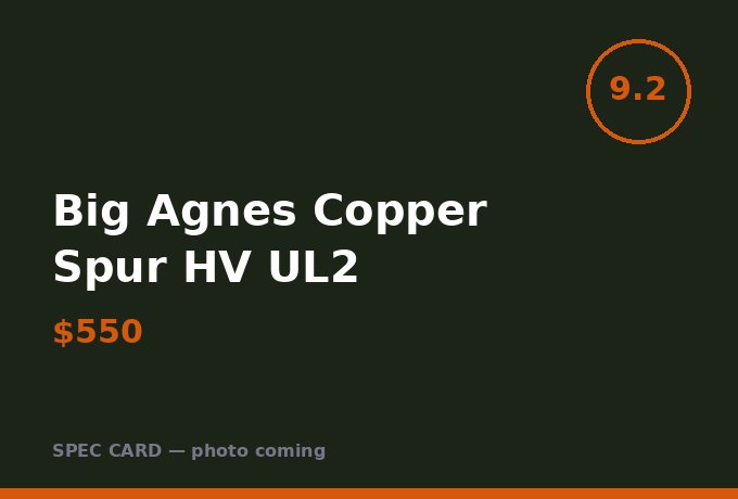 Big Agnes Copper Spur HV UL2
