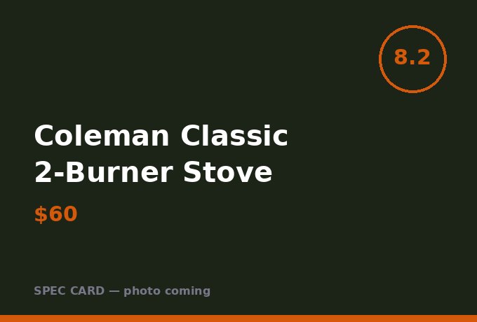 Coleman Classic 2-Burner Stove