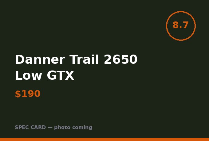 Danner Trail 2650 Low GTX