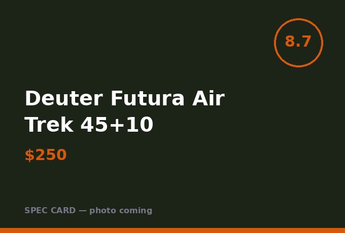 Deuter Futura Air Trek 45+10