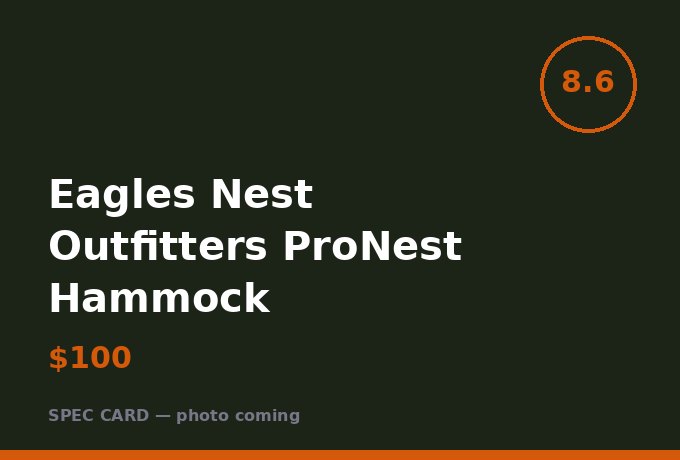 Eagles Nest Outfitters ProNest Hammock
