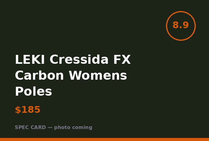 LEKI Cressida FX Carbon Womens Poles