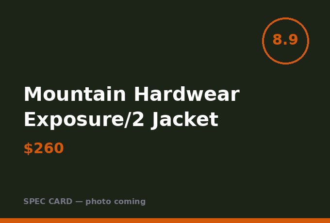 Mountain Hardwear Exposure/2 Jacket