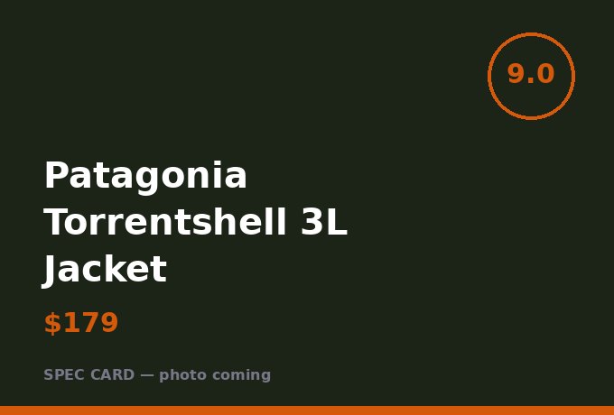 Patagonia Torrentshell 3L Jacket