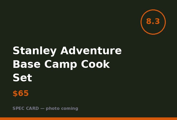 Stanley Adventure Base Camp Cook Set